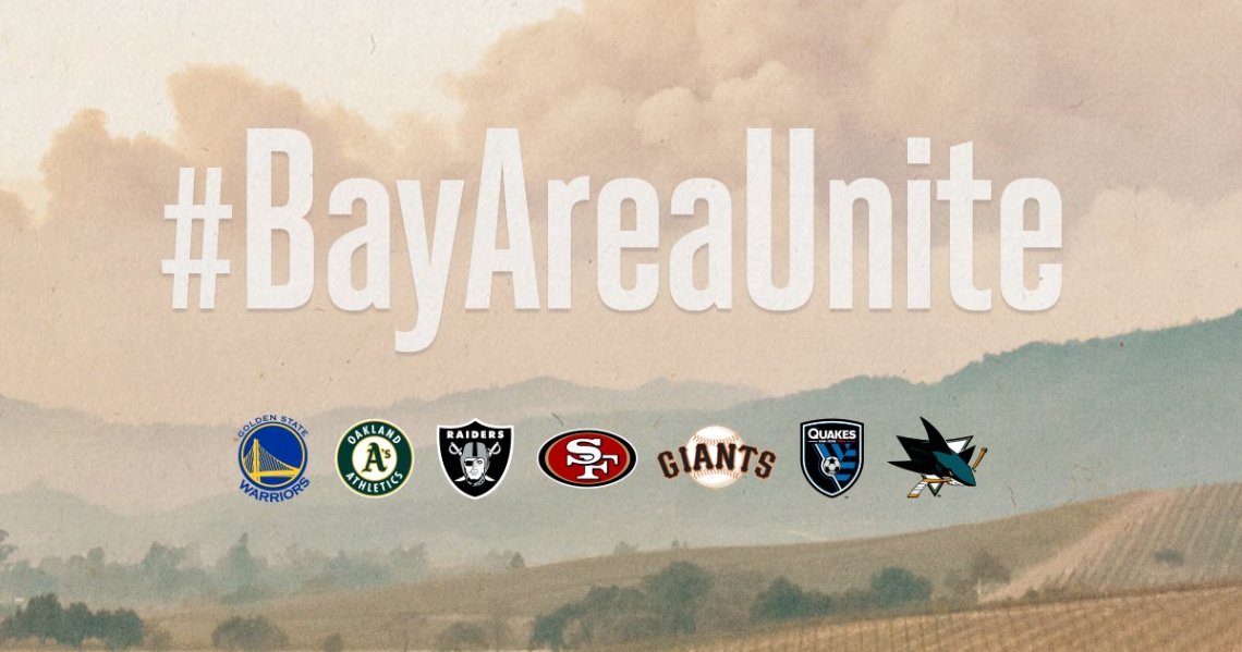 Official bay Area Earthquakes Sharks Raiders Giants Athletics