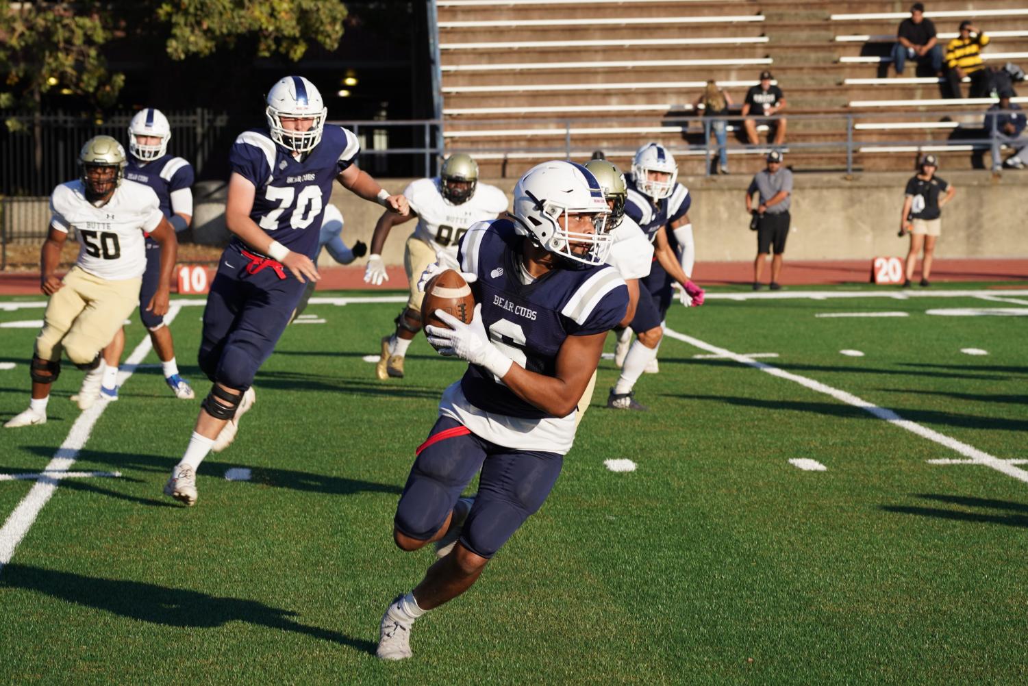 SRJC Bear Cubs lose first conferenceplay football game of the year in