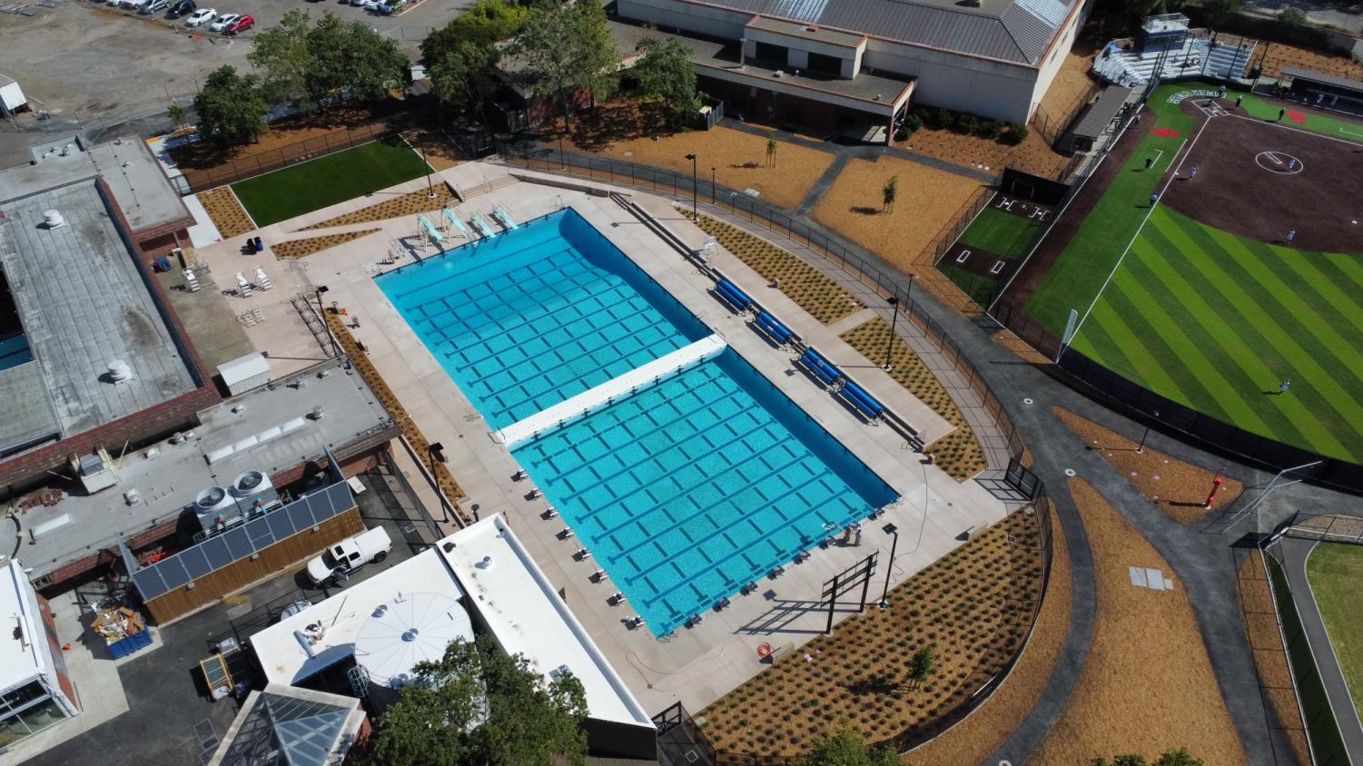 Summer pool party SRJC swim and dive receives Olympicsized upgrade