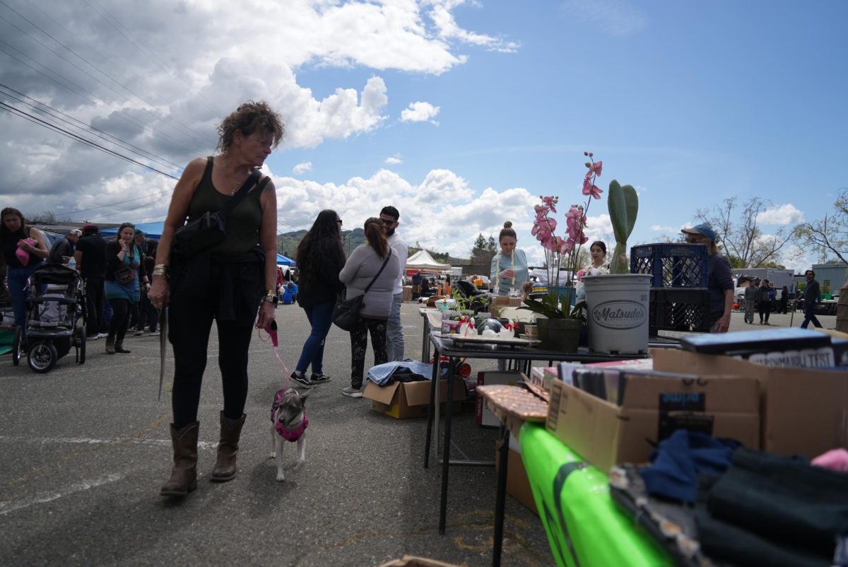 Conversation, exercise, fresh air and sunshine may be a great bargain at the veterans flea market.