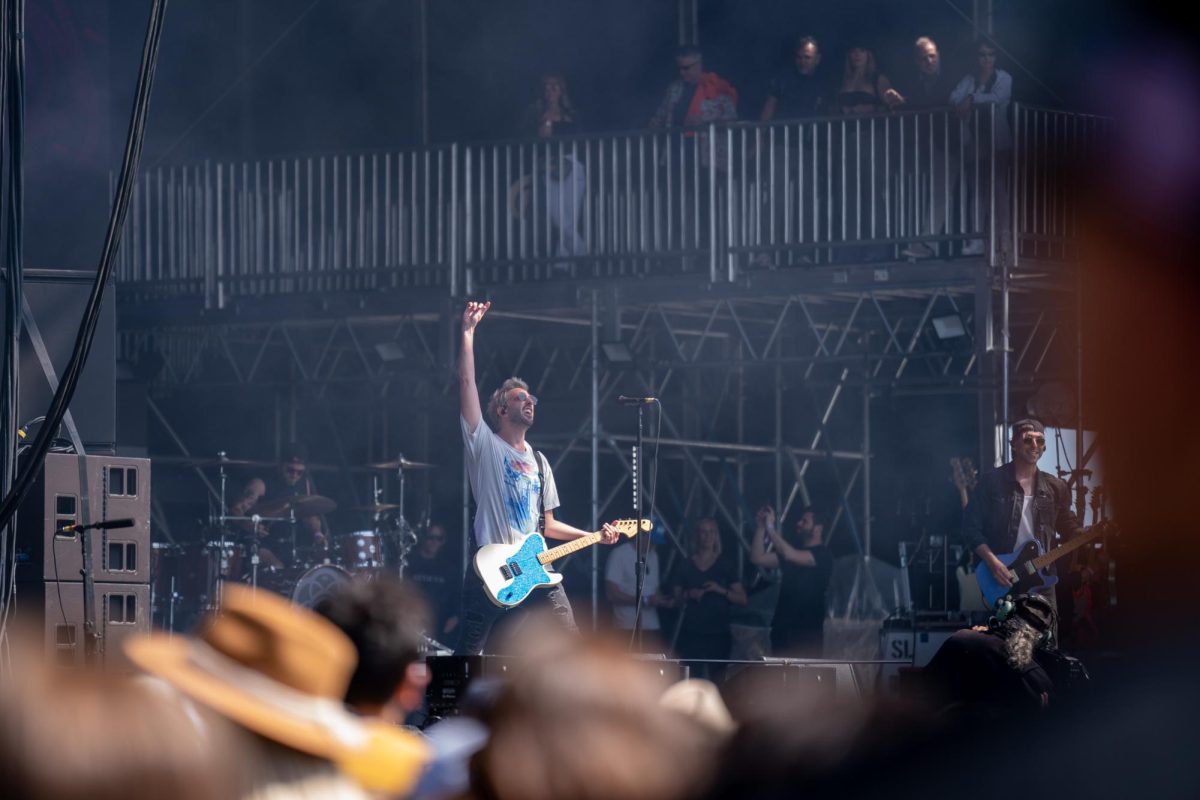 All Time Low performs on the Verizon Stage at BottleRock Napa Valley on Friday, May 24, 2024.