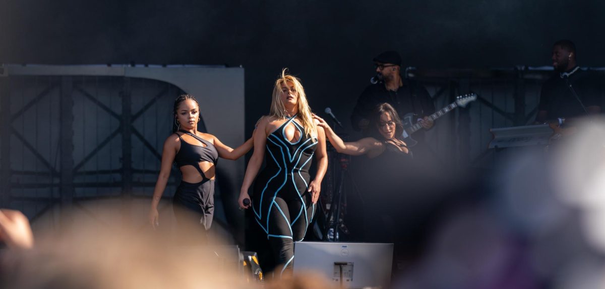 Bebe Rexha performs on the JaM Cellar Stage at BottleRock Napa Valley on Friday, May 24, 2024.