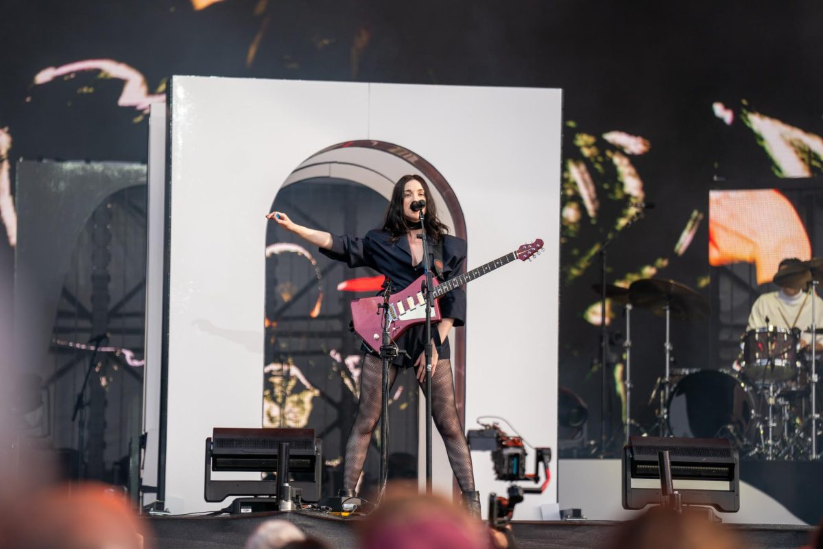 St. Vincent performs on the JaM Cellars Stage at BottleRock Napa Valley on Friday, May 24, 2024.