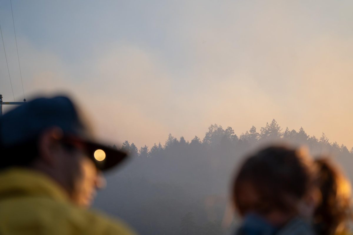 Members of the Oak Leaf staff gear up to cover the Point Fire in Dry Creek Valley on Sunday, June 16, 2024.