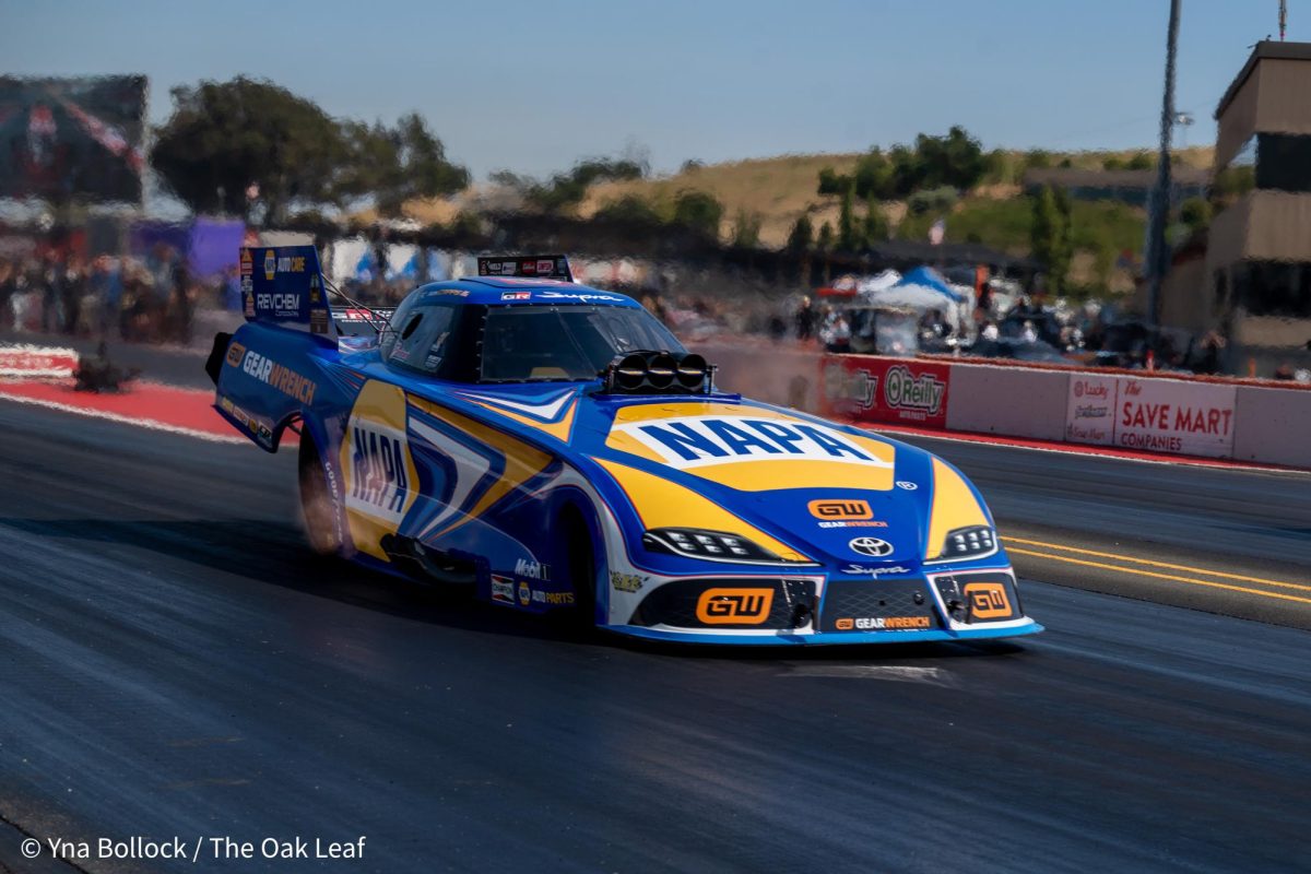 Funny Car driver Ron Capps earns the 3rd seed ahead of Sunday's eliminations at the DENSO NHRA Sonoma Nationals on Saturday, July 27, 2024 in Sonoma. 