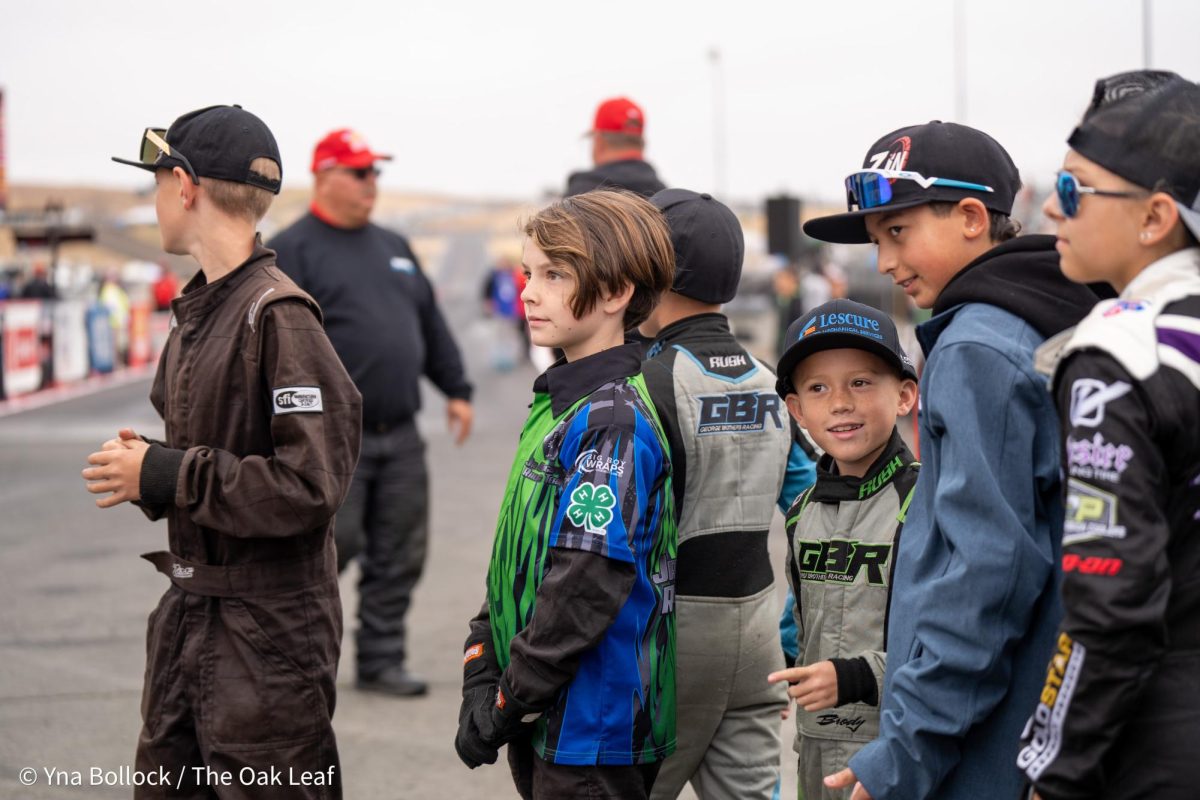 Junior Dragsters prepare to participate in the Seal Master NHRA Track Walk at the DENSO NHRA Sonoma Nationals on Sunday, July 28, 2024 in Sonoma. 