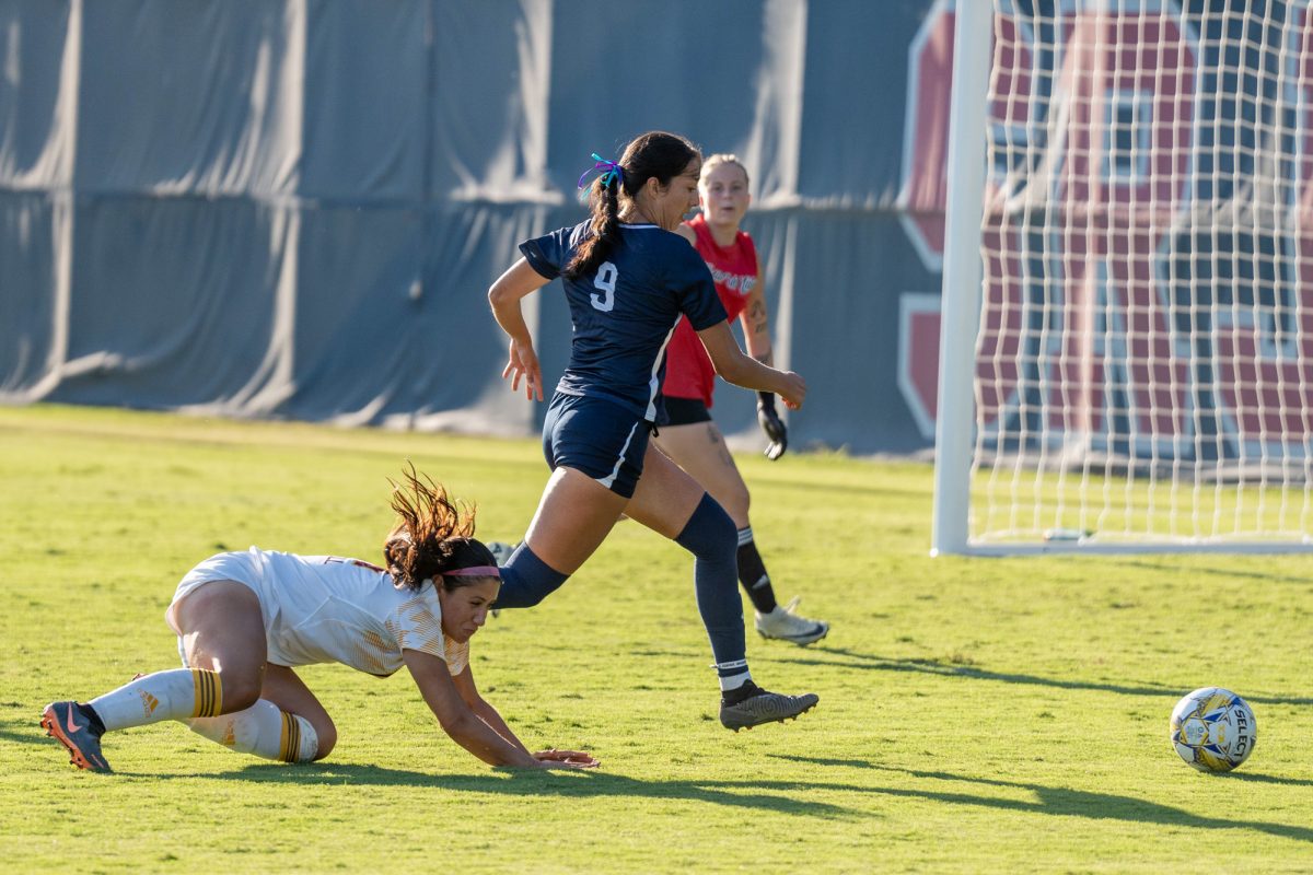 Bearcubs midfielder Jocelyn Rojas-Garfias safely defending against Hartnell on Sept. 24, 2024. 