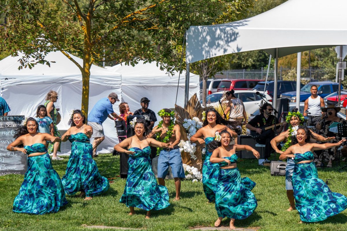 The Taimalietane Islands of Polynesia (T.I.O.P) dance group perform at the Pacific Islander Festival in Rohnert Park on August 24, 2024.