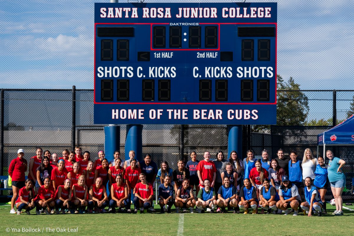 The Santa Rosa Junior College women's soccer team held their annual alumni game on Sunday, Oct. 6, 2024.