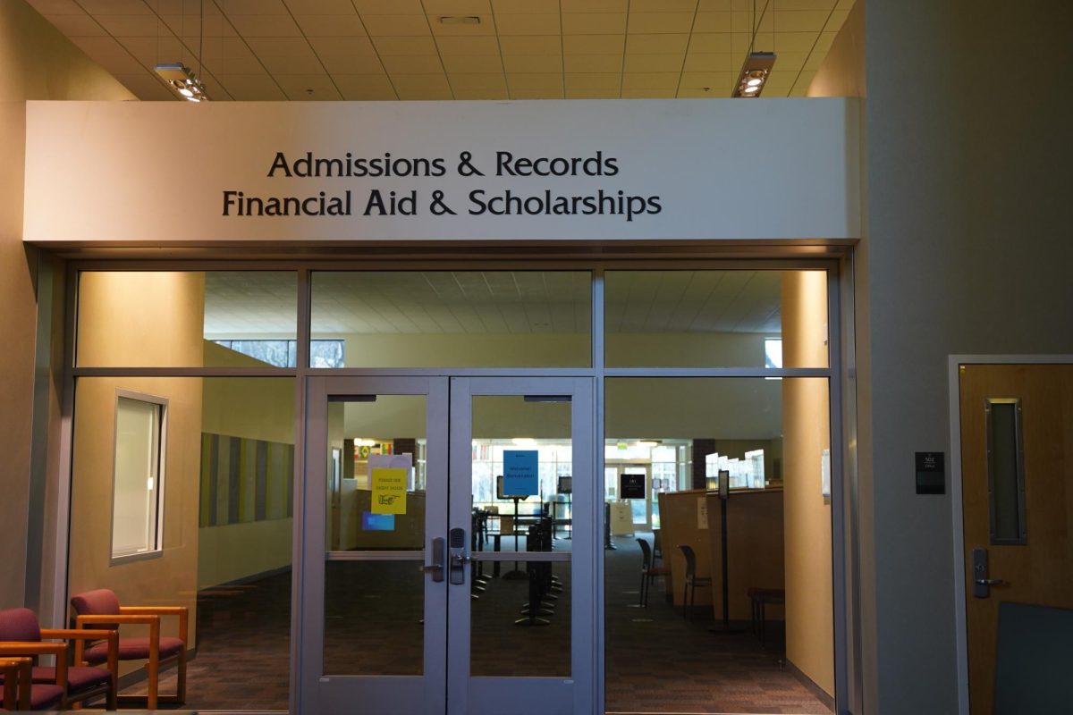 The Financial Aid section of Plover Hall.