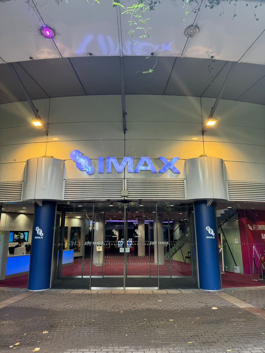 The BFI IMAX theater in London offers the largest screen in the United Kingdom.