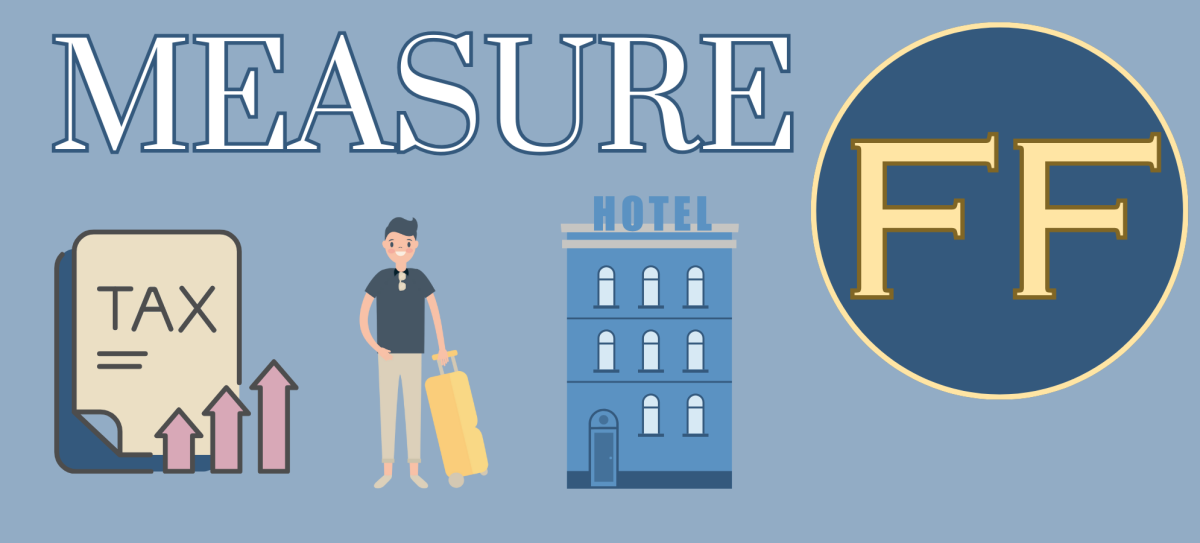 A vote yes on Measure FF would increase Santa Rosa’s transient occupancy tax from 9% to 11% to address the general fund’s budget deficit.