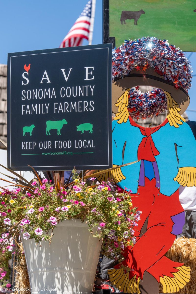 The Sonoma County Farm Bureau was present via float at the Penngrove Parade on July 7, 2024.