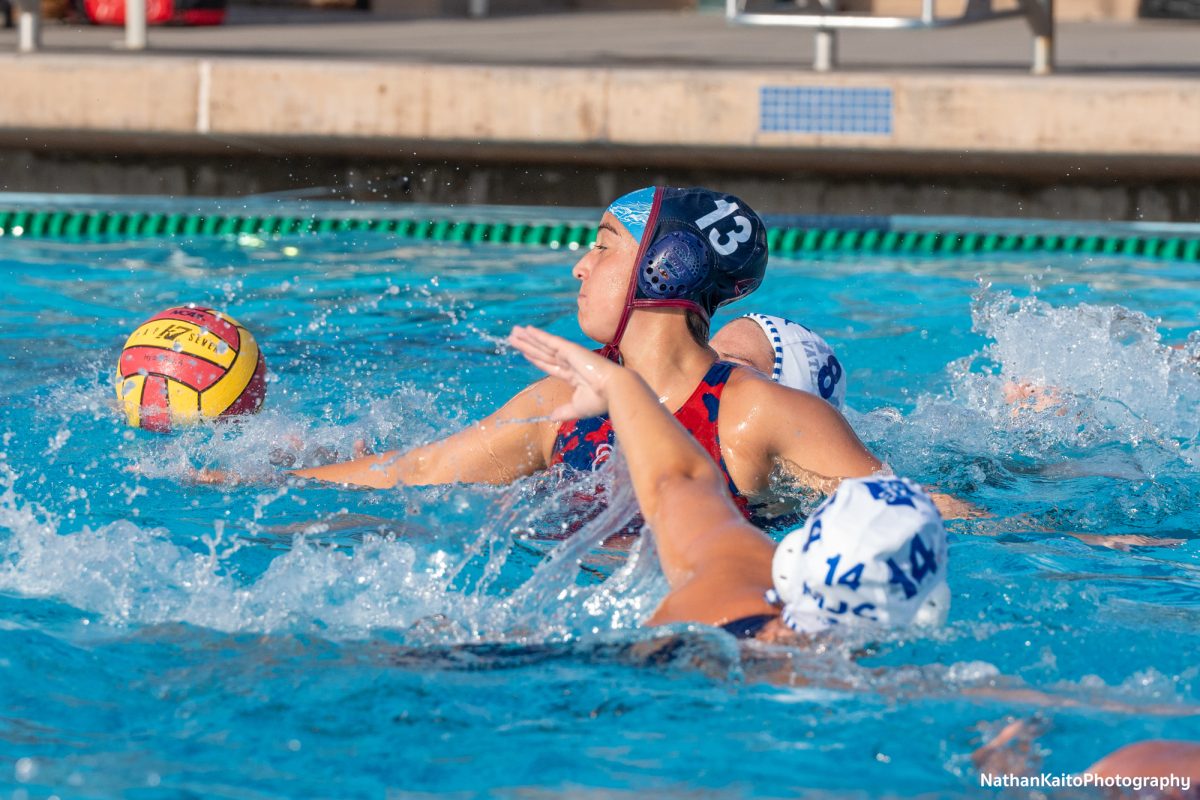 Bear Cubs’ attacker Stanislava Holzhauser possesses the ball against Modesto on Wednesday, Oct. 30, 2024. 