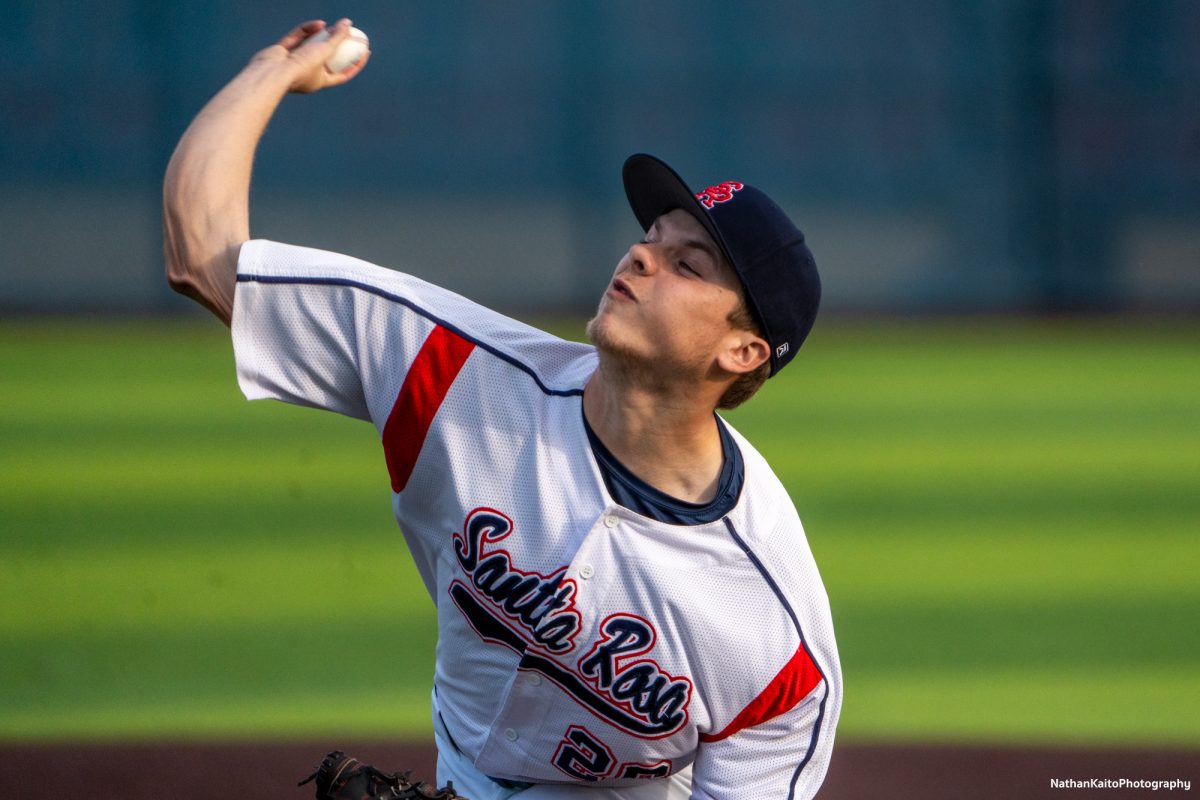 Bear Cubs starting pitcher Brice Cox shoved five scoreless innings at home against Chabot on Friday, Jan. 24th, 2025